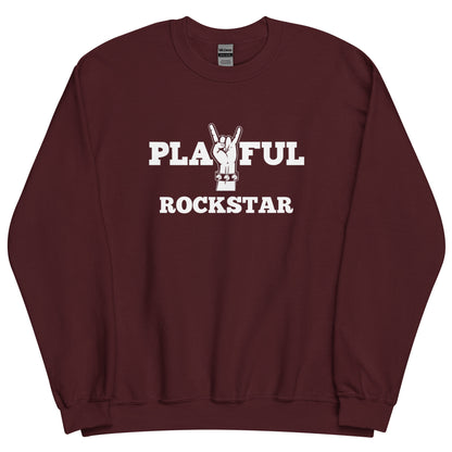 Playful Rockstar (Unisex) Sweatshirt