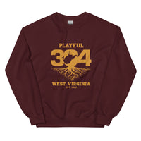 Playful WV - Gold (Unisex) Sweatshirt