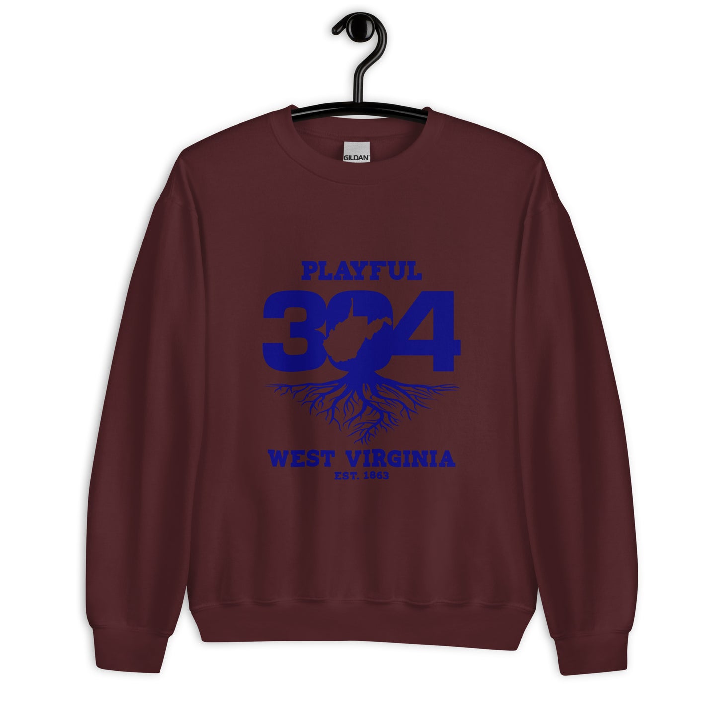 Playful WV - Blue (Unisex) Sweatshirt