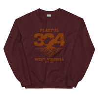Playful WV - Brown (Unisex) Sweatshirt