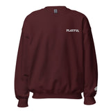 Playful Embroidered (Unisex) Sweatshirt