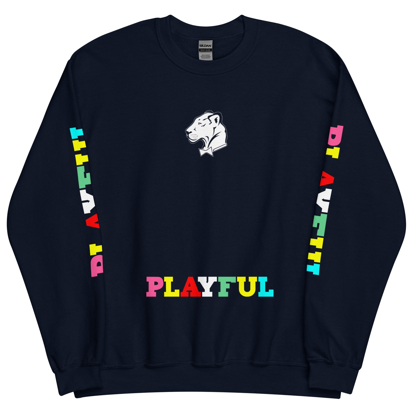 Playful Colored & Slayed (Unisex) Sweatshirt