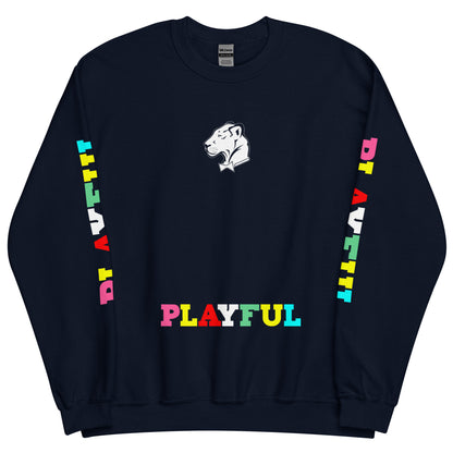 Playful Colored & Slayed (Unisex) Sweatshirt