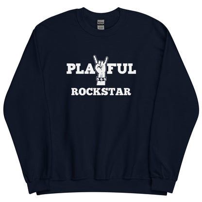 Playful Rockstar (Unisex) Sweatshirt