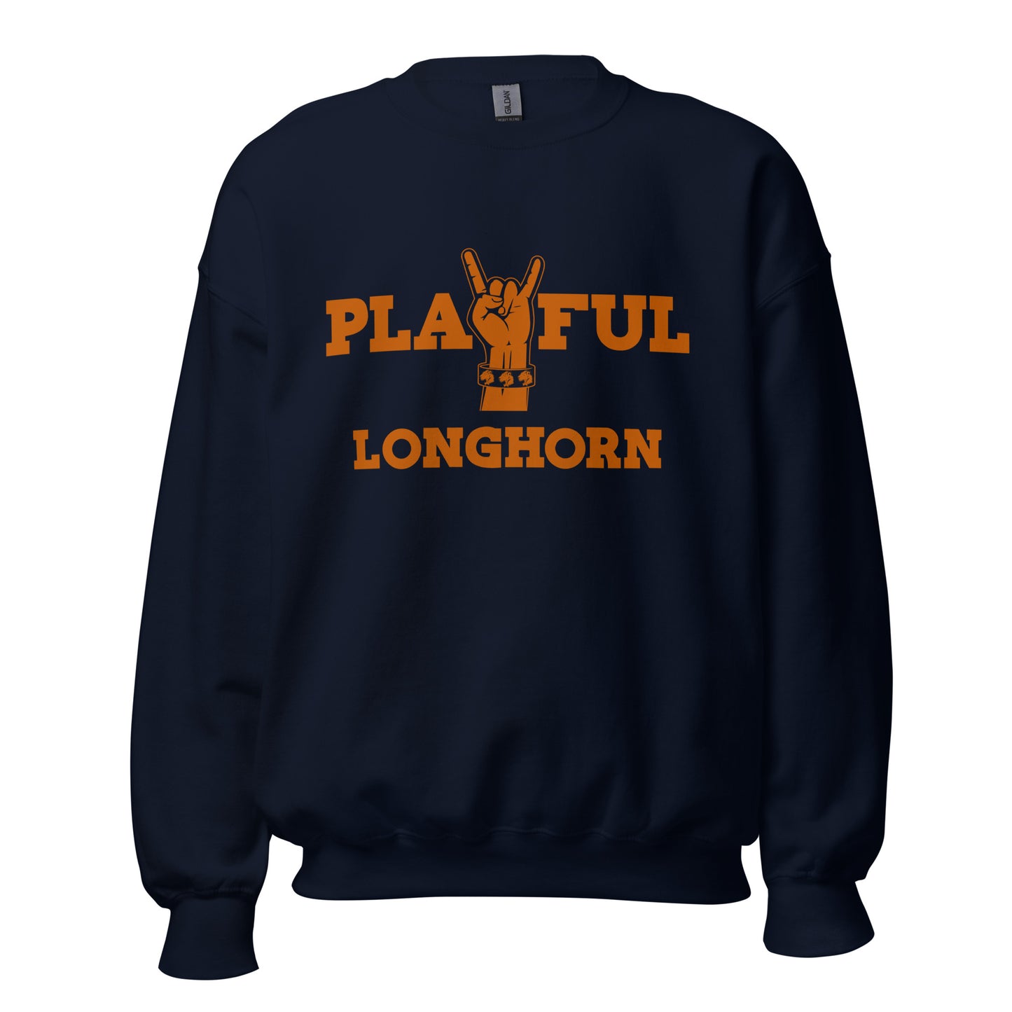 Playful Longhorn (Unisex) Sweatshirt