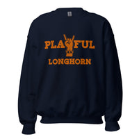 Playful Longhorn (Unisex) Sweatshirt