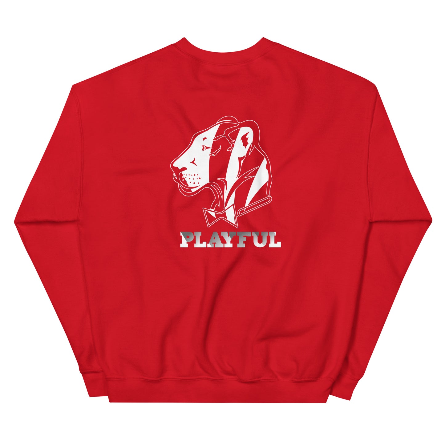 Playful Bengals (BLK/White) (Unisex) Sweatshirt