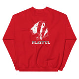 Playful Bengals (BLK/White) (Unisex) Sweatshirt