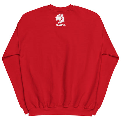 Playful Just Be Happy (Unisex) Sweatshirt