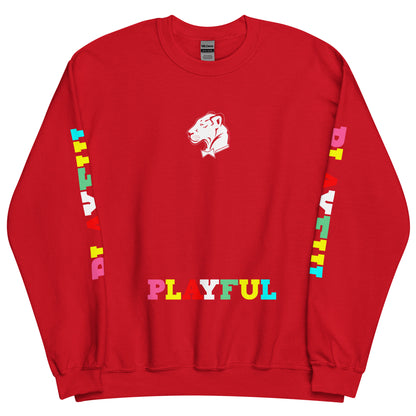 Playful Colored & Slayed (Unisex) Sweatshirt