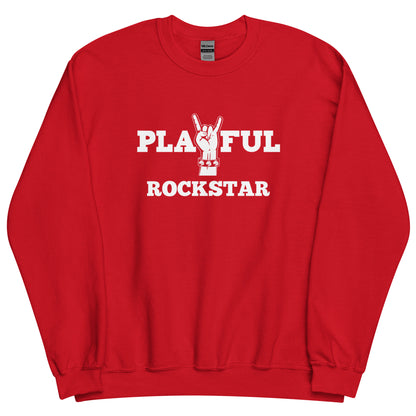 Playful Rockstar (Unisex) Sweatshirt