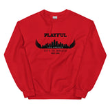 Playful Los Angeles City of Angels (Unisex) Sweatshirt