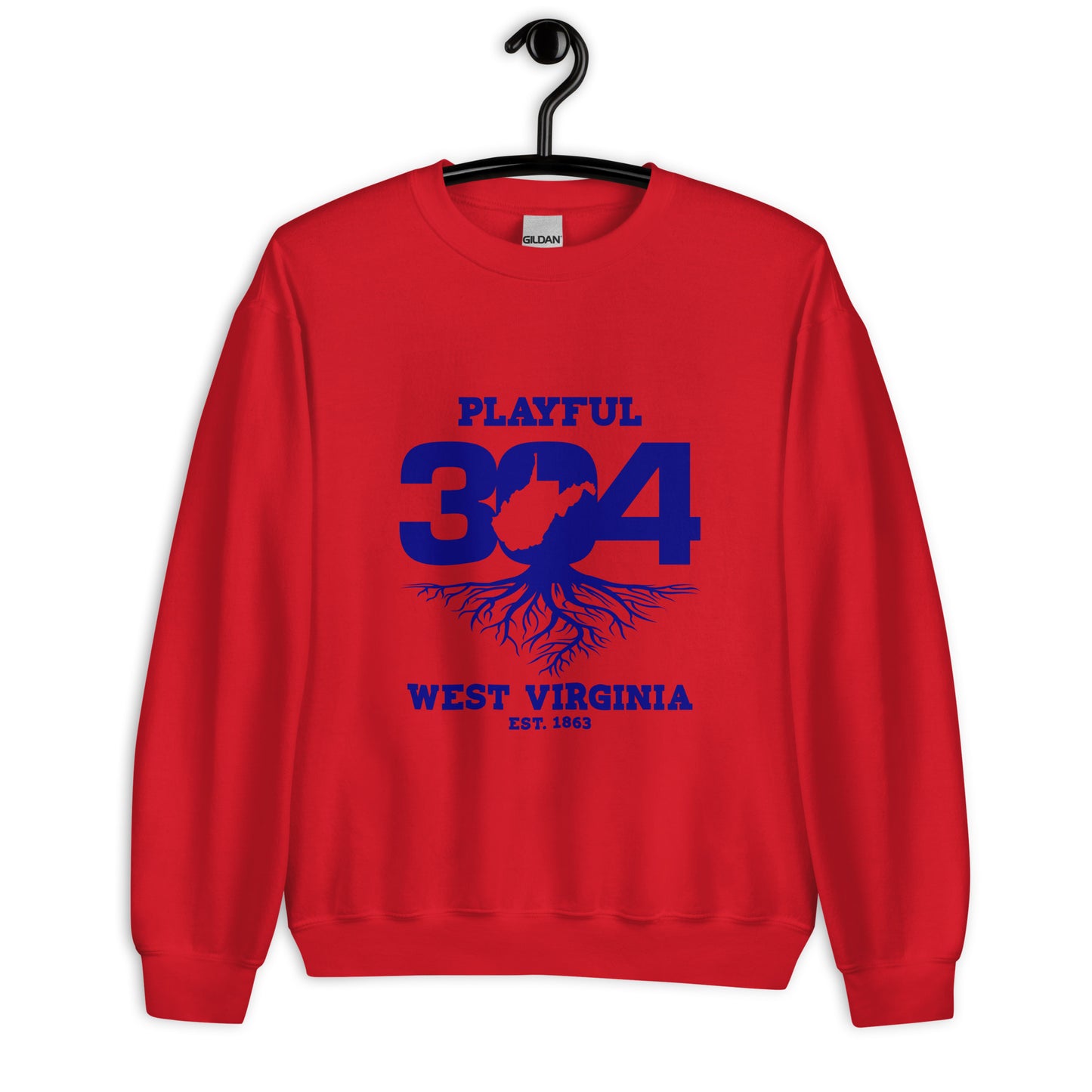 Playful WV - Blue (Unisex) Sweatshirt