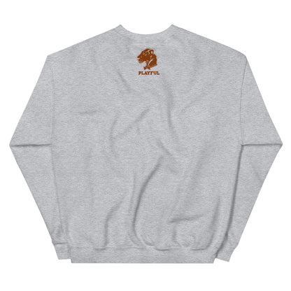 Playful WV - Brown (Unisex) Sweatshirt