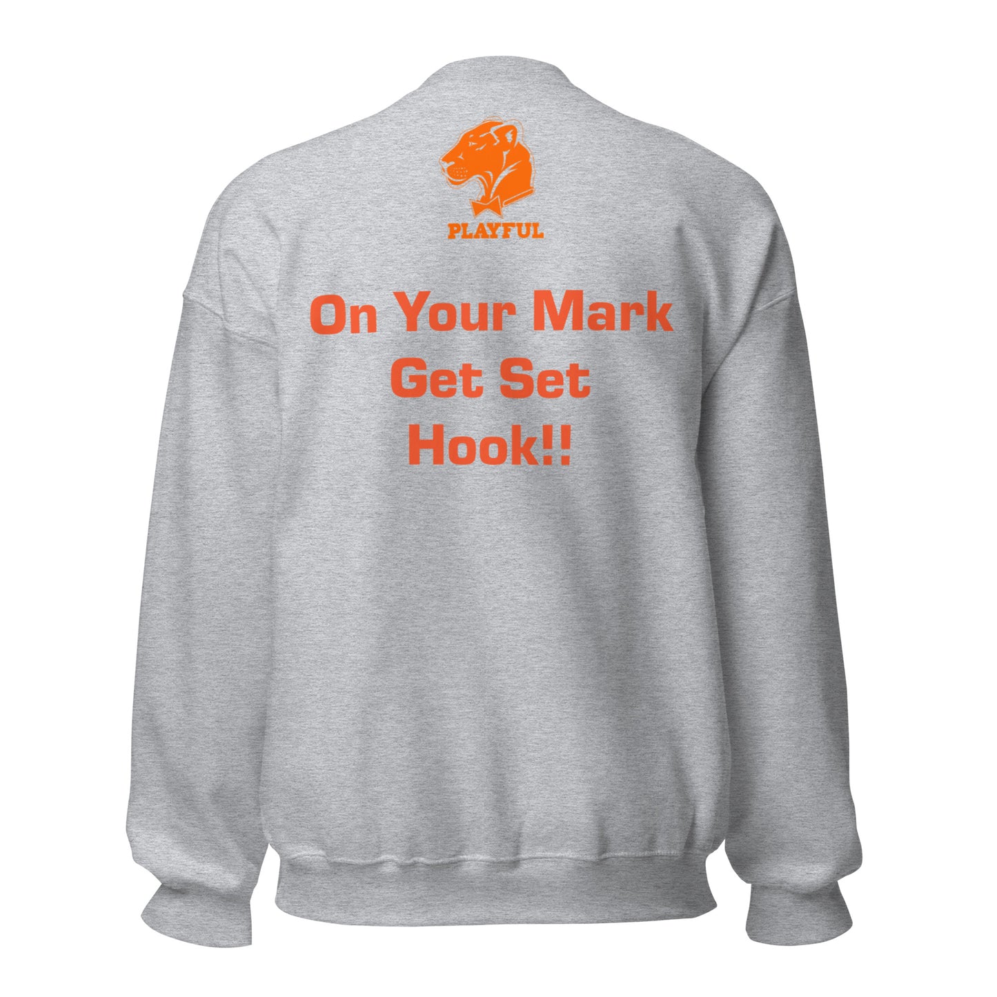Playful Longhorn (Unisex) Sweatshirt