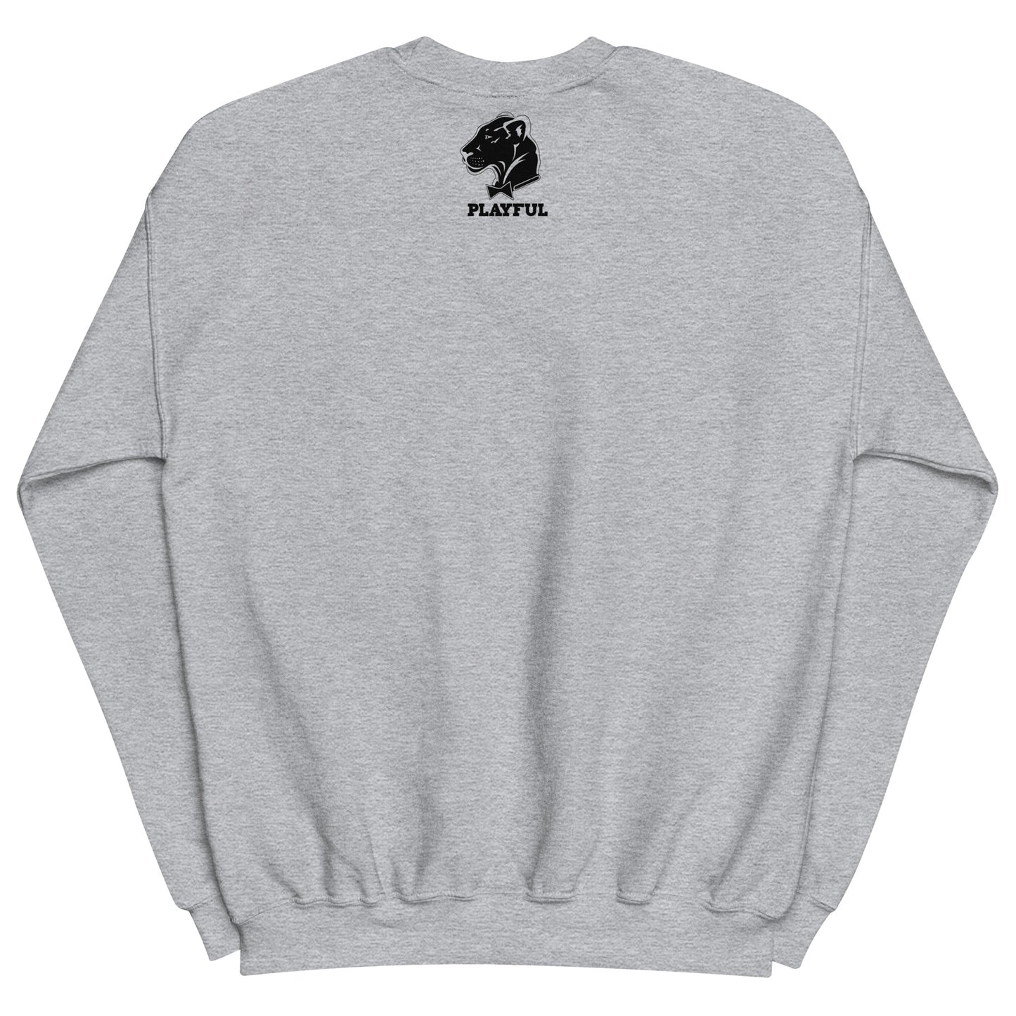 Playful Unapologetically Black (Unisex) Sweatshirt
