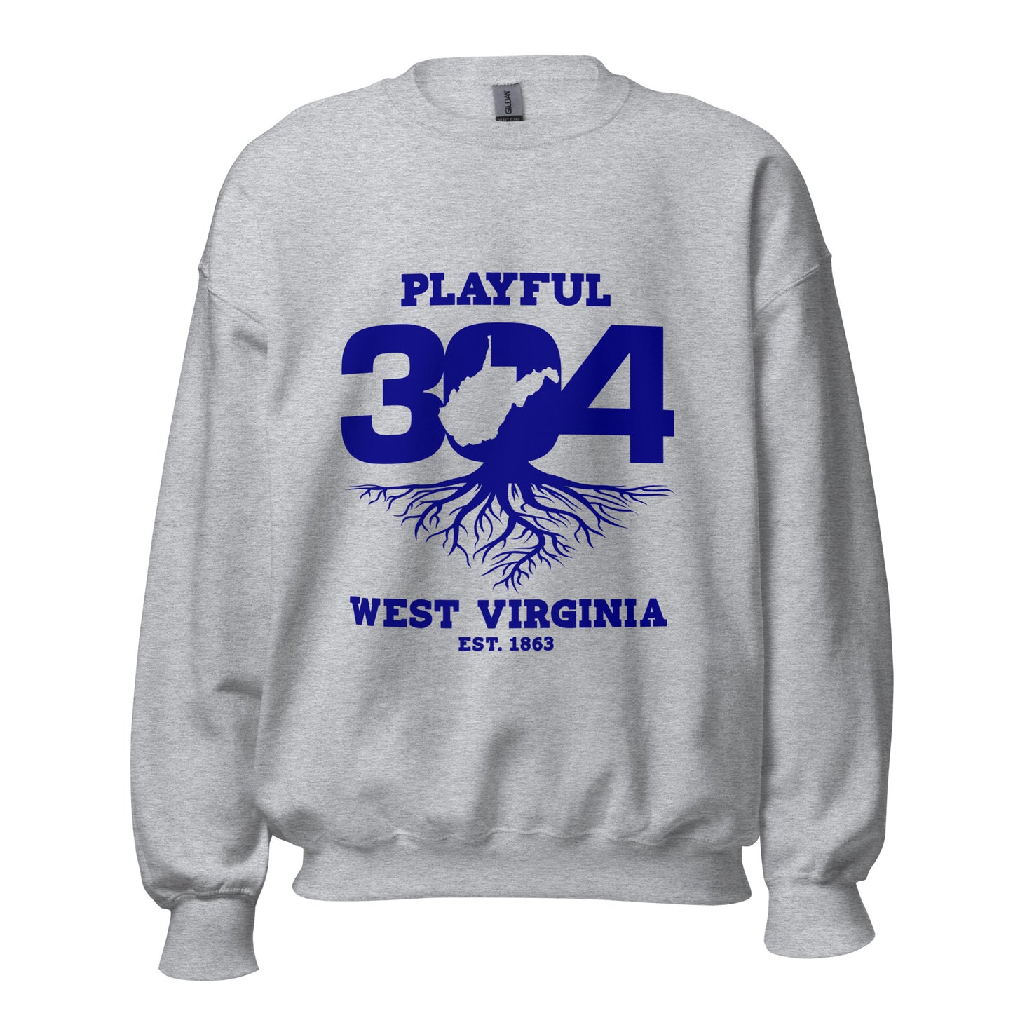 Playful WV - Blue (Unisex) Sweatshirt