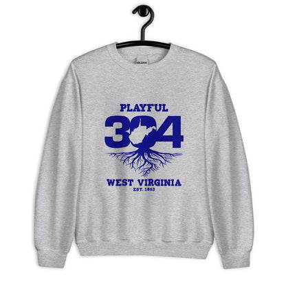 Playful WV - Blue (Unisex) Sweatshirt