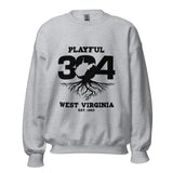 Playful WV - Black (Unisex) Sweatshirt