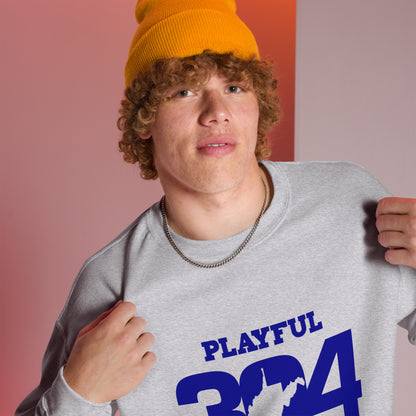 Playful WV - Blue (Unisex) Sweatshirt