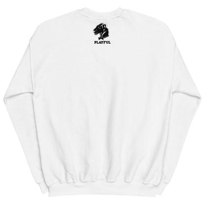 Playful Melanated Excellence (Unisex) Sweatshirt