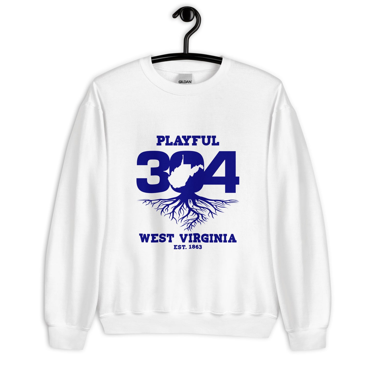 Playful WV - Blue (Unisex) Sweatshirt