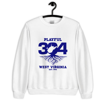 Playful WV - Blue (Unisex) Sweatshirt