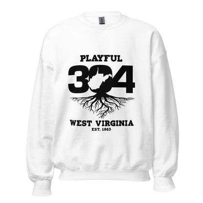 Playful WV - Black (Unisex) Sweatshirt