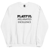 Playful Melanated Excellence (Unisex) Sweatshirt