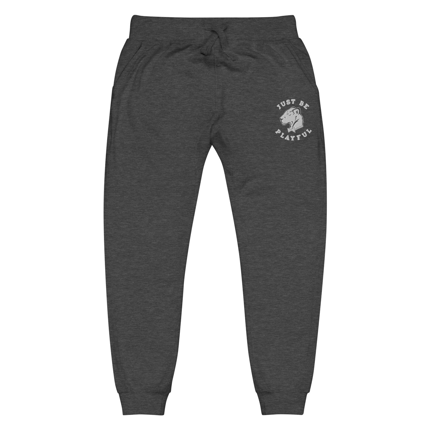 Just Be Playful Embroidered (Unisex) Sweatpants