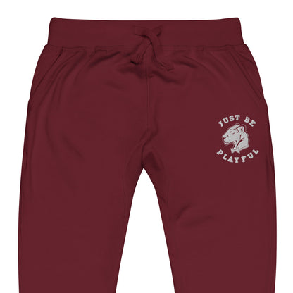 Just Be Playful Embroidered (Unisex) Sweatpants