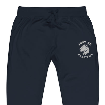 Just Be Playful Embroidered (Unisex) Sweatpants