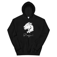 Playful White Signature (Unisex) Hoodie
