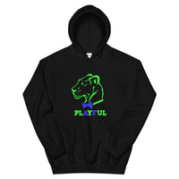 Playful AF Green/Blue (Unisex) Hoodie