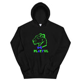 Playful AF Green/Blue (Unisex) Hoodie