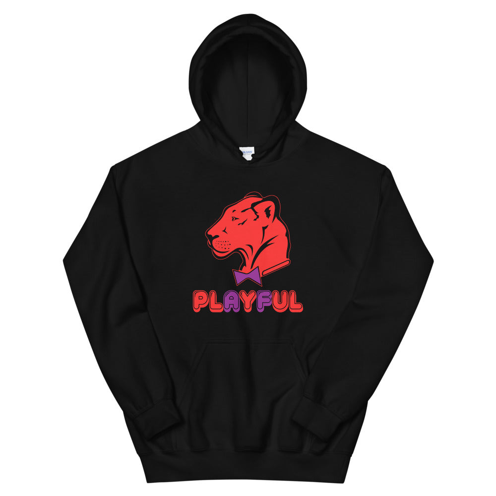 Playful AF Bubble Red & Purple (Unisex) Hoodie