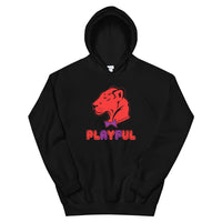 Playful AF Bubble Red & Purple (Unisex) Hoodie