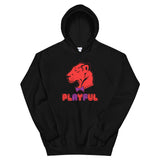 Playful AF Bubble Red & Purple (Unisex) Hoodie