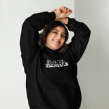 Playful Bengals (BLK/White) (Unisex) Hoodie