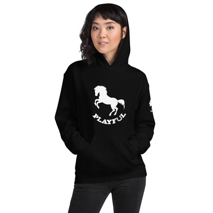 Playful Horse (Unisex) Hoodie