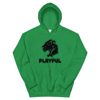 Playful Bubble Black Logo (Unisex) Hoodie