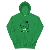 Playful AF Black/Yellow (Unisex) Hoodie