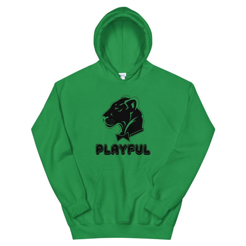 Playful Bubble Black Logo (Unisex) Hoodie