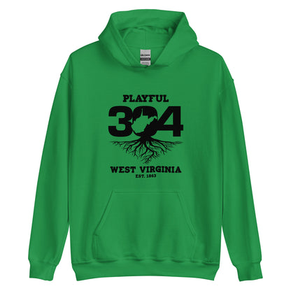 Playful WV - Black (Unisex) Hoodie