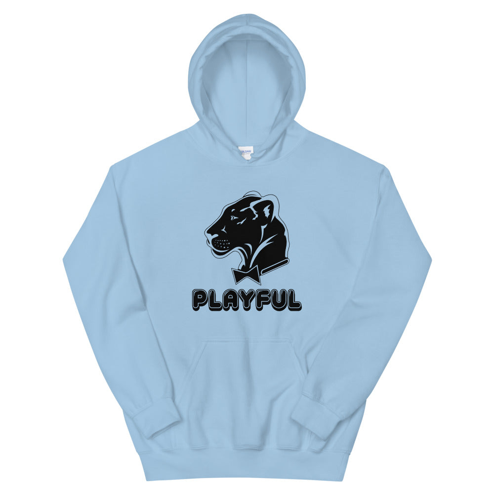 Playful Bubble Black Logo (Unisex) Hoodie
