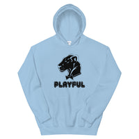 Playful Bubble Black Logo (Unisex) Hoodie