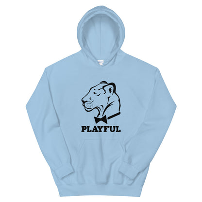 Playful Classic Black Logo (Unisex) Hoodie