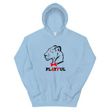 Playful AF Black/Red (Unisex) Hoodie