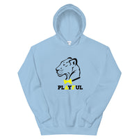 Playful AF Black/Yellow (Unisex) Hoodie