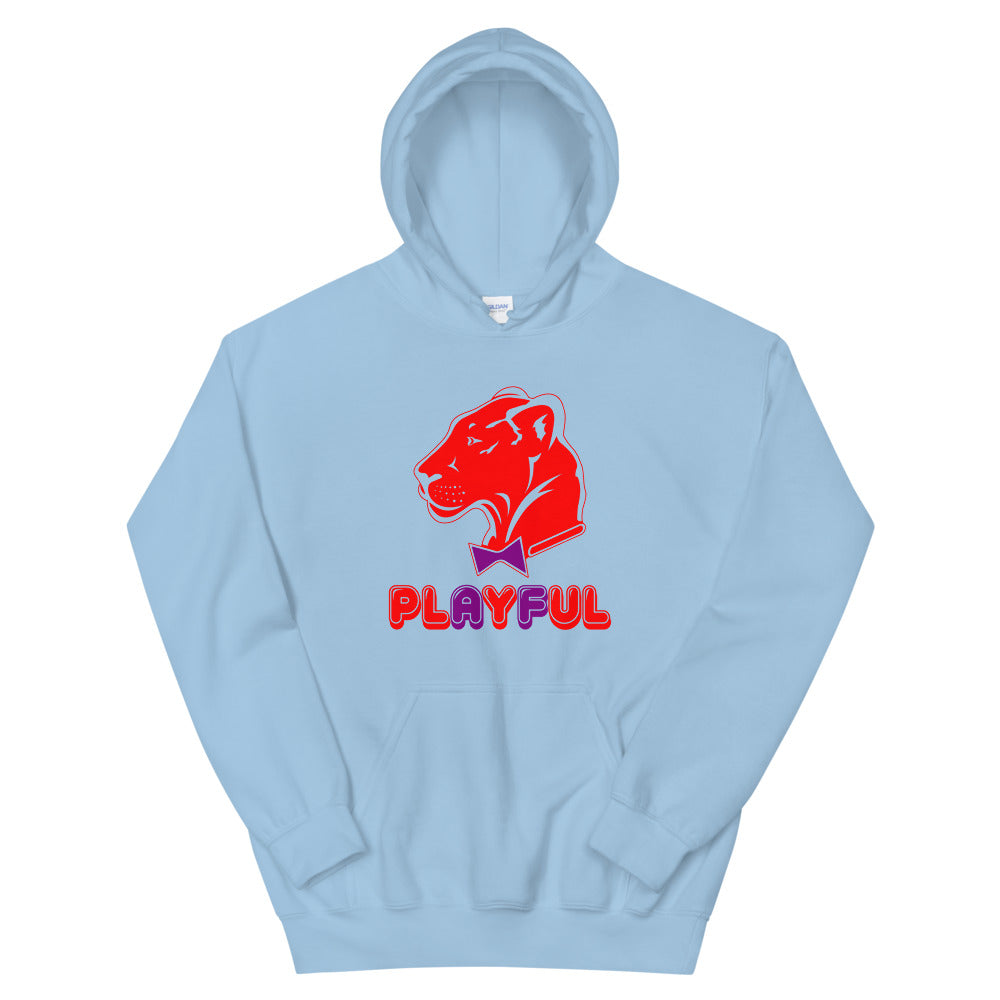 Playful AF Bubble Red & Purple (Unisex) Hoodie